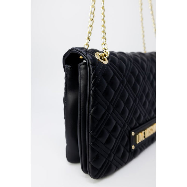 Handtasche Schwarz Gold