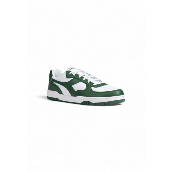 Diadora Grüner Sneaker aus Kunstleder