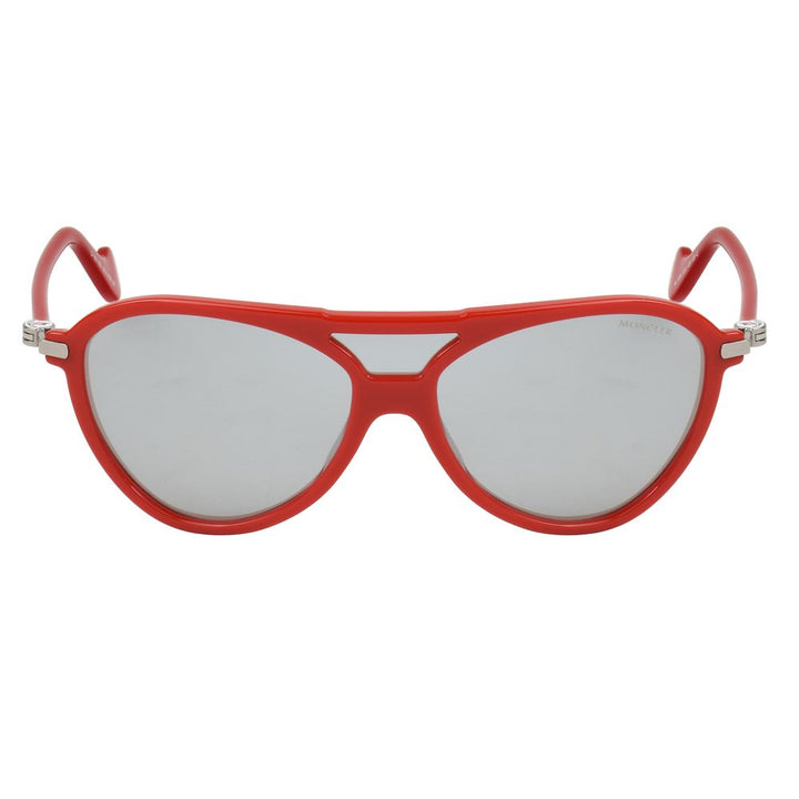 Moncler Rote Injektionssonnenbrille