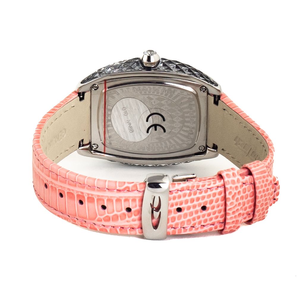 Multicolor-Leder-Armbanduhr