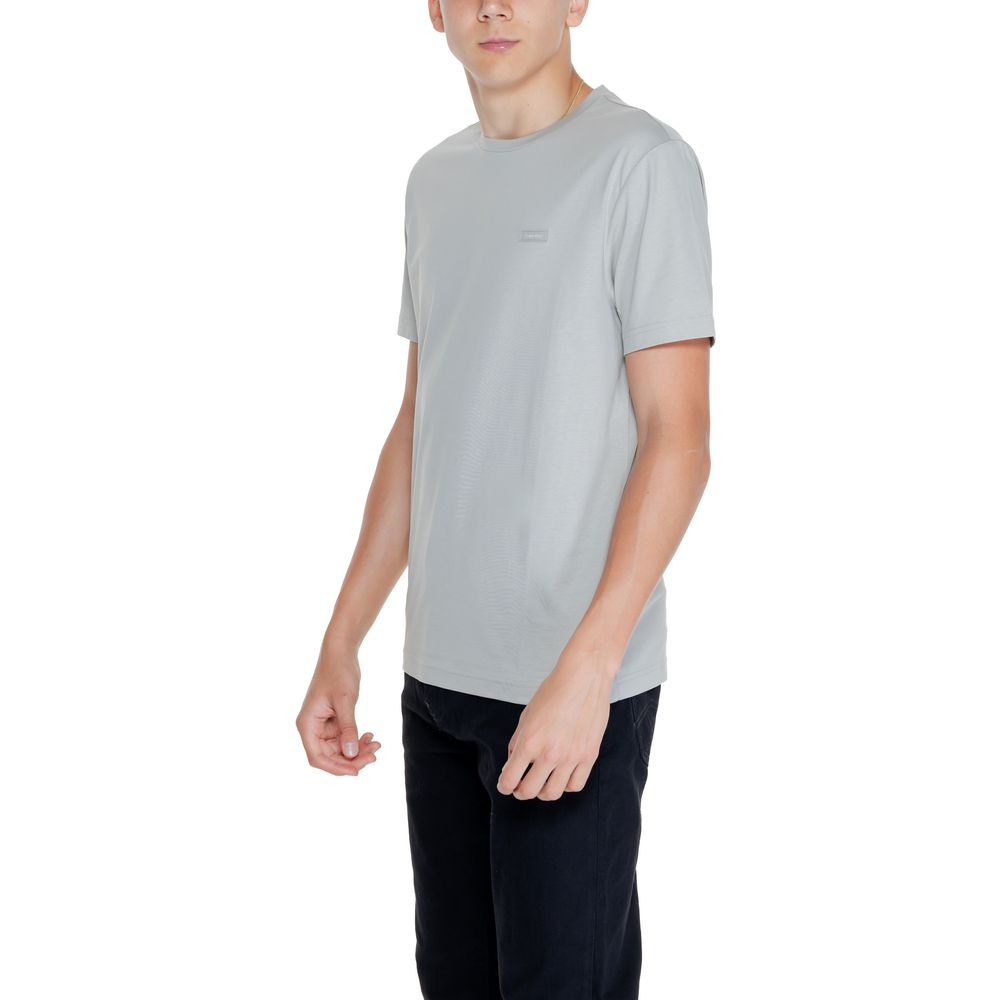 Calvin Klein T-Shirt aus grauer Baumwolle