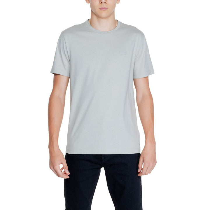 Calvin Klein T-Shirt aus grauer Baumwolle