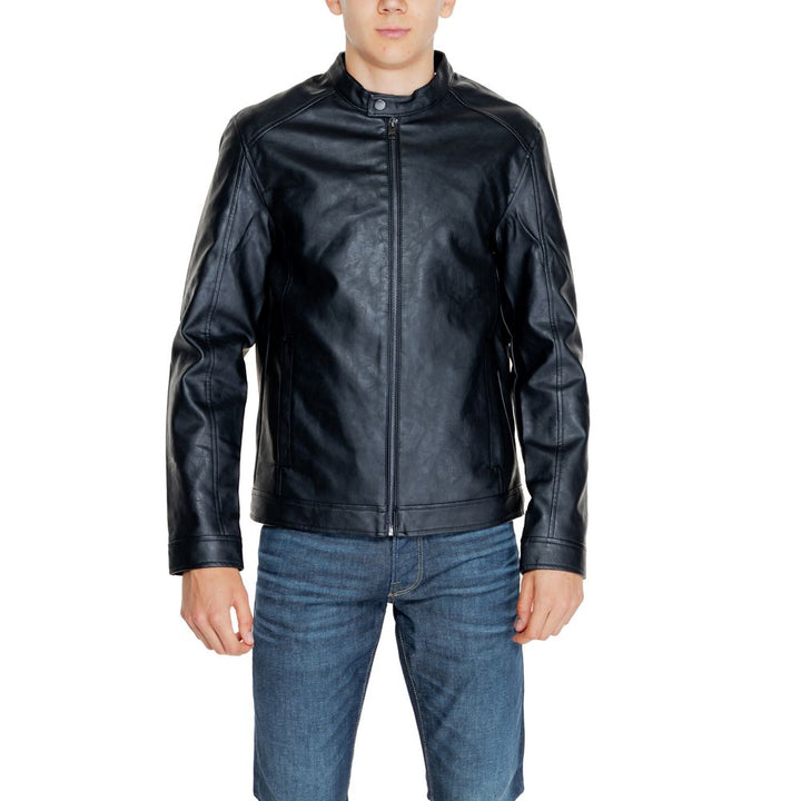 Jack Jones Schwarze Polyester-Jacke