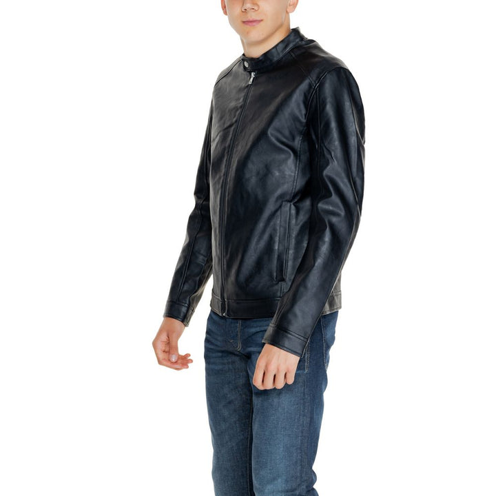 Jack Jones Schwarze Polyester-Jacke