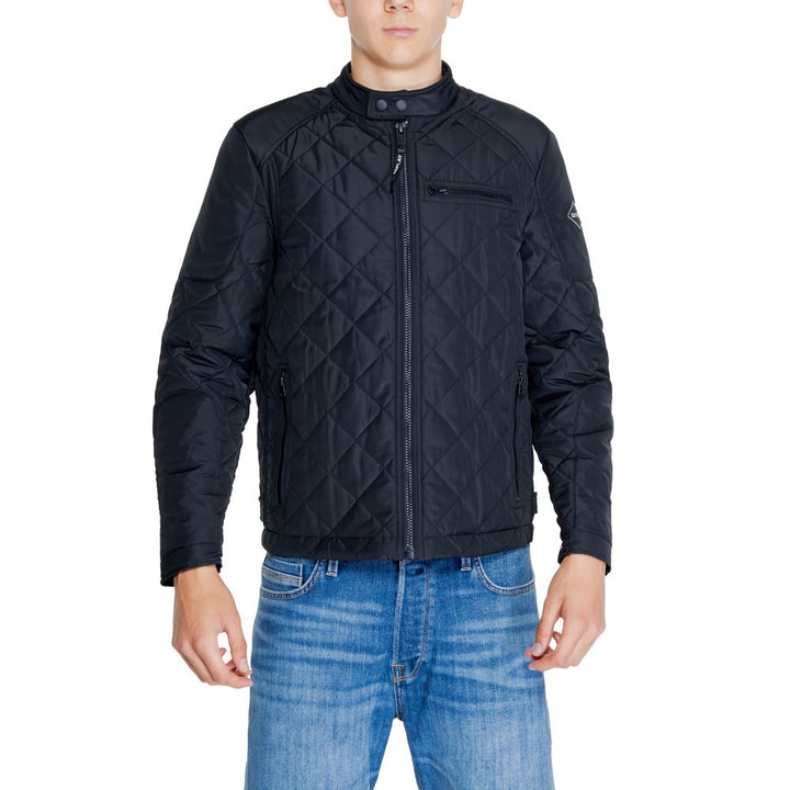 Replay Schwarze Polyamid-Jacke