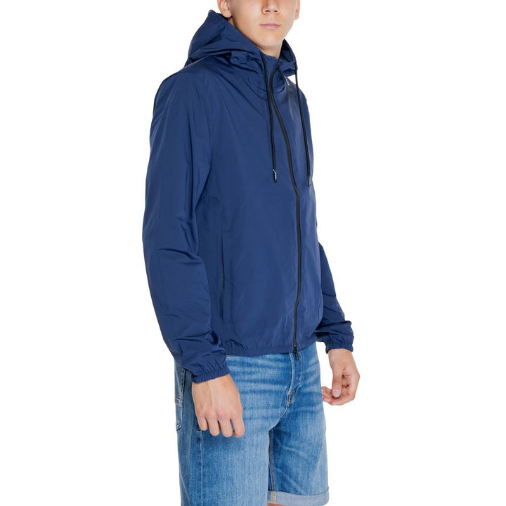 Replay Blaue Polyamid-Jacke