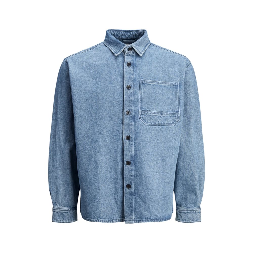 Light blue cotton shirt