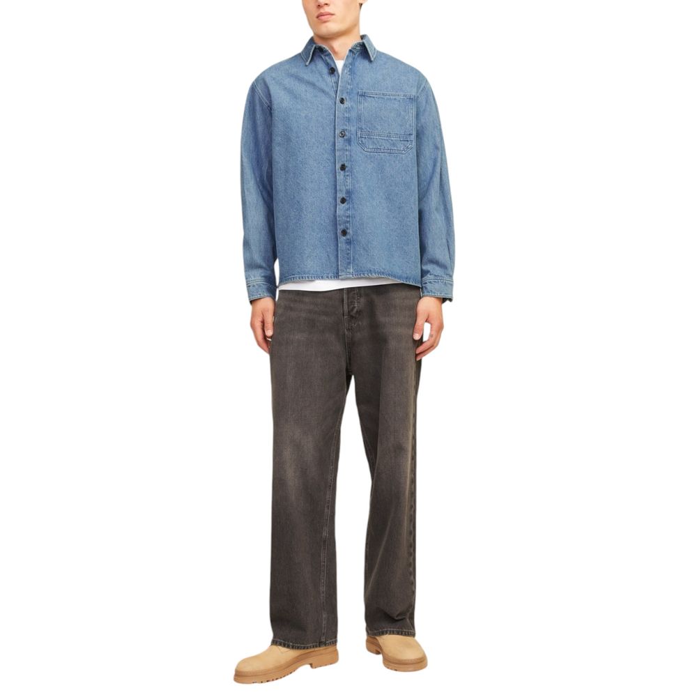 Light blue cotton shirt