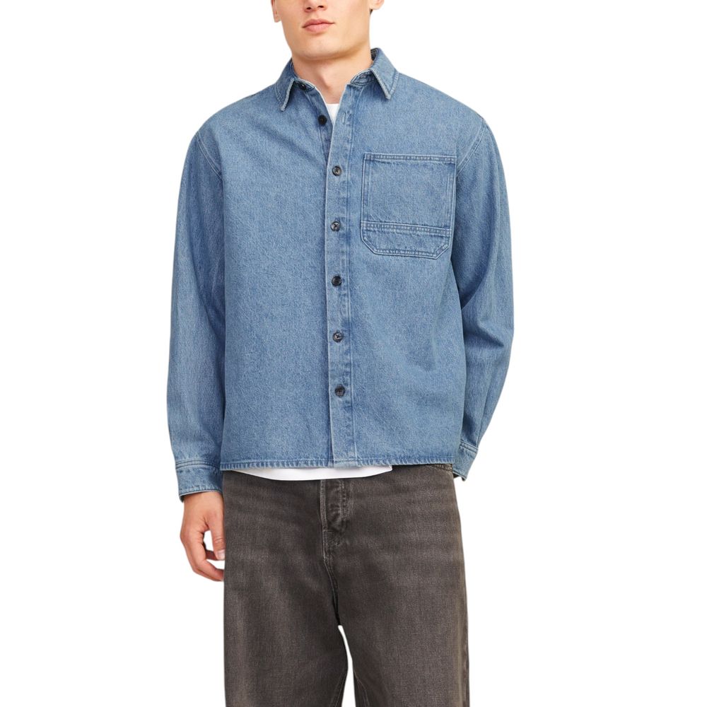 Light blue cotton shirt