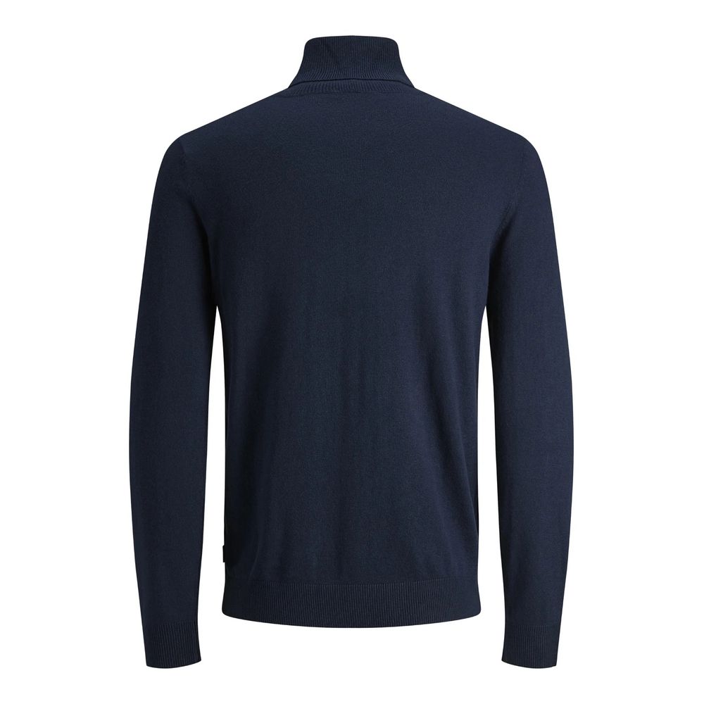 Blue cotton sweater