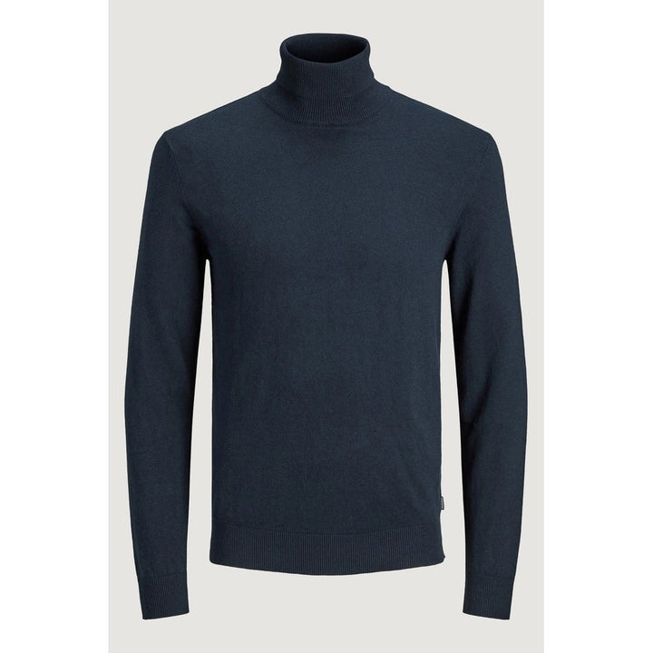 Blue cotton sweater