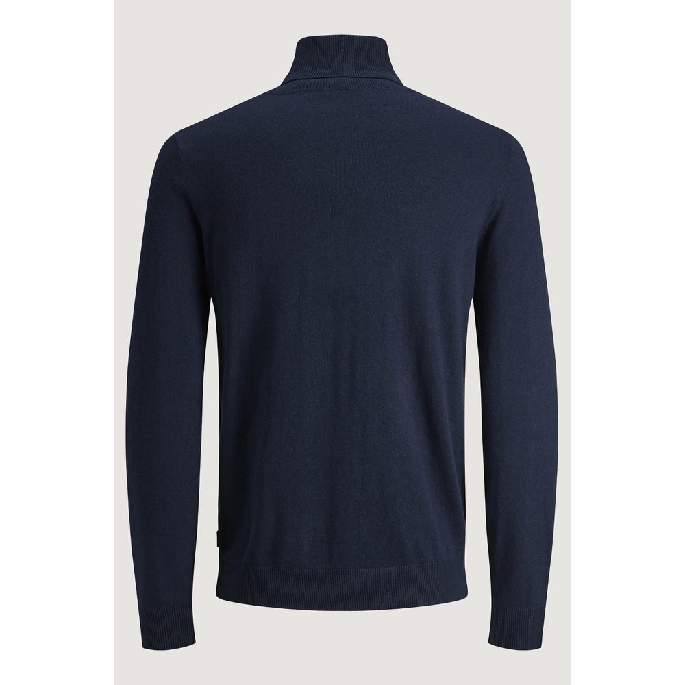 Blue cotton sweater
