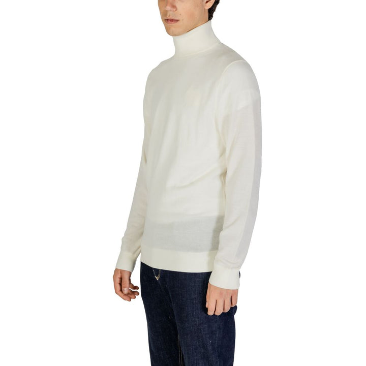 Cream-colored wool sweater