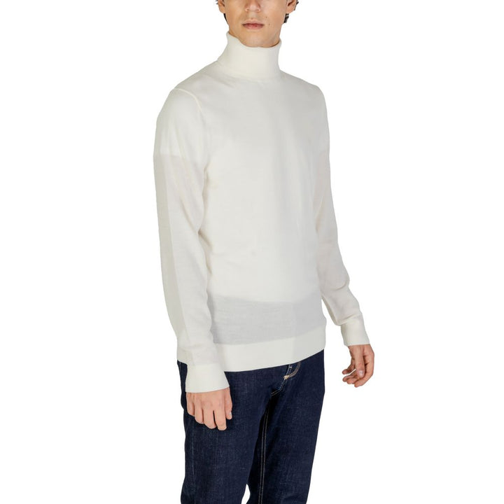 Cream-colored wool sweater