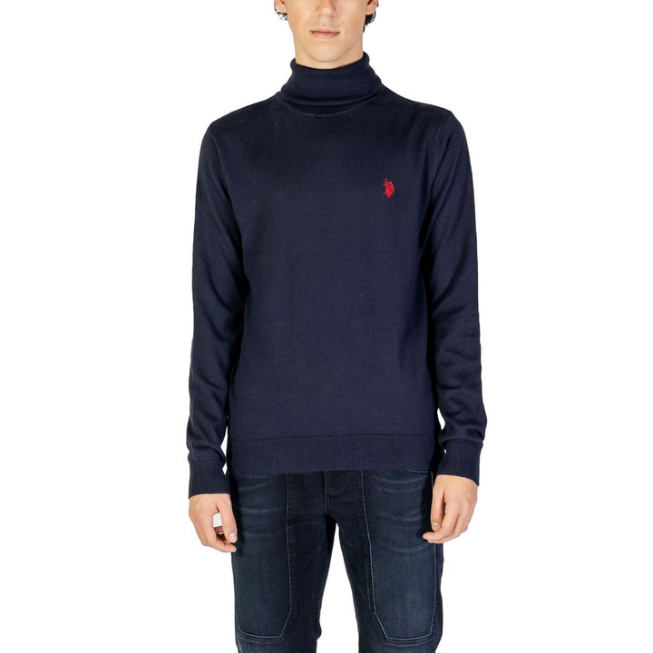 Blue cotton sweater