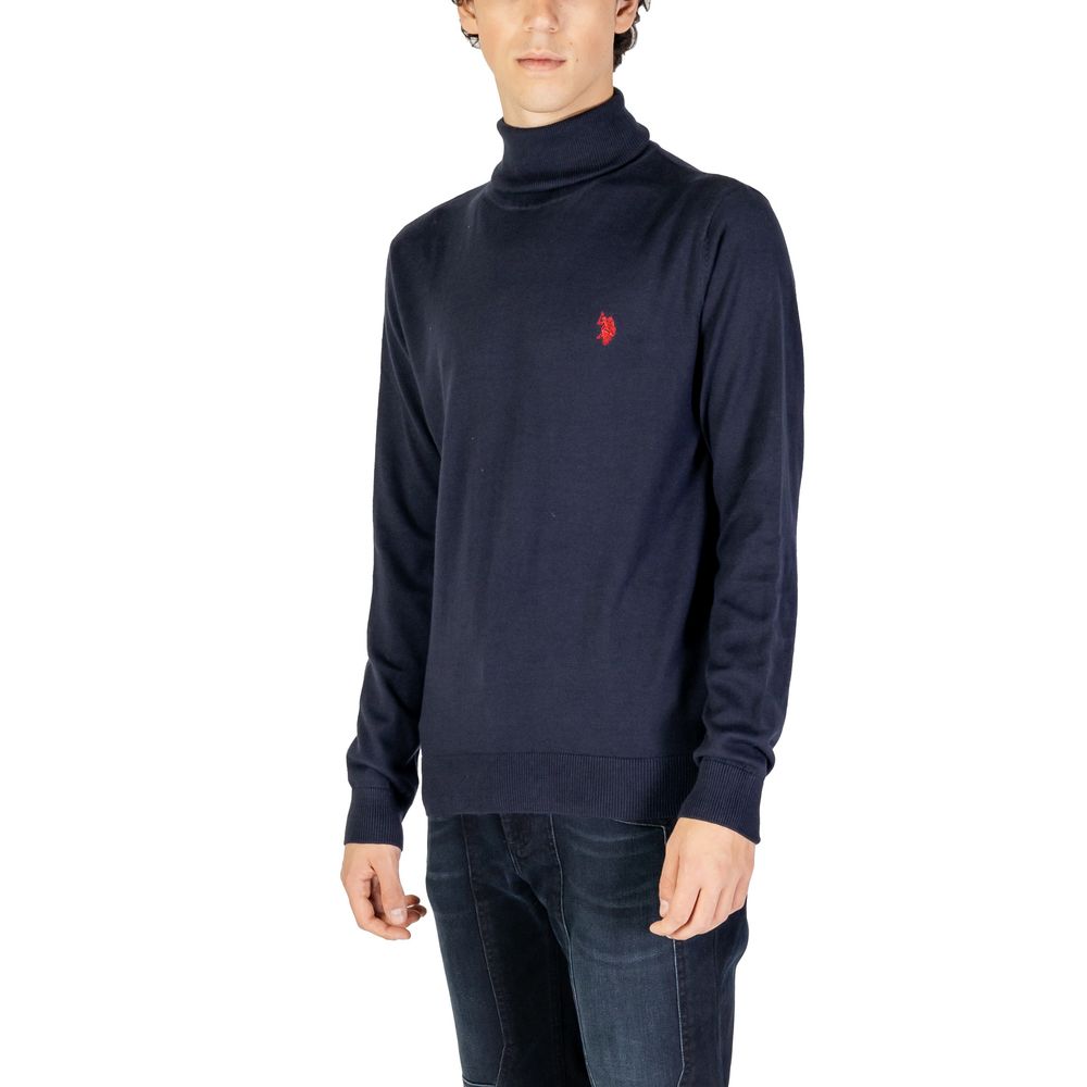 Blue cotton sweater