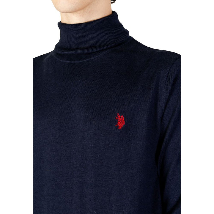 Blue cotton sweater