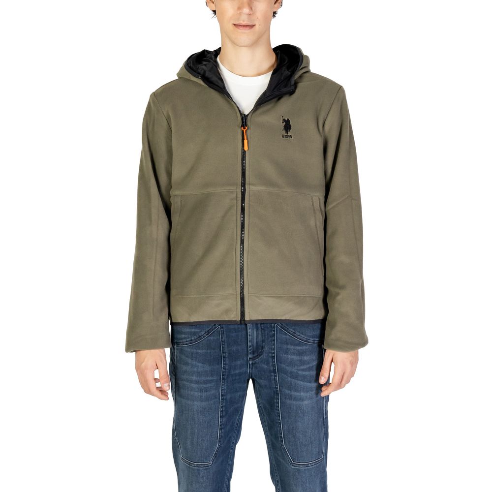 U.S. POLO ASSN. Graue Polyamid-Jacke