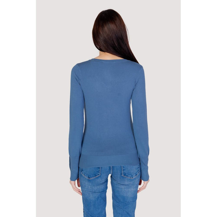Blaue Baumwolle Tops & T-Shirt