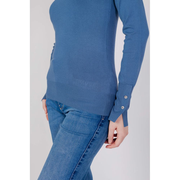 Blaue Baumwolle Tops & T-Shirt