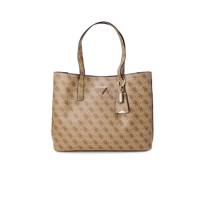 Beige Polyethylen Handtasche