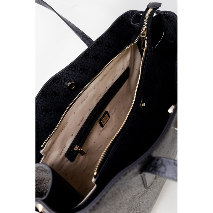 Graue Polyethylen-Handtasche