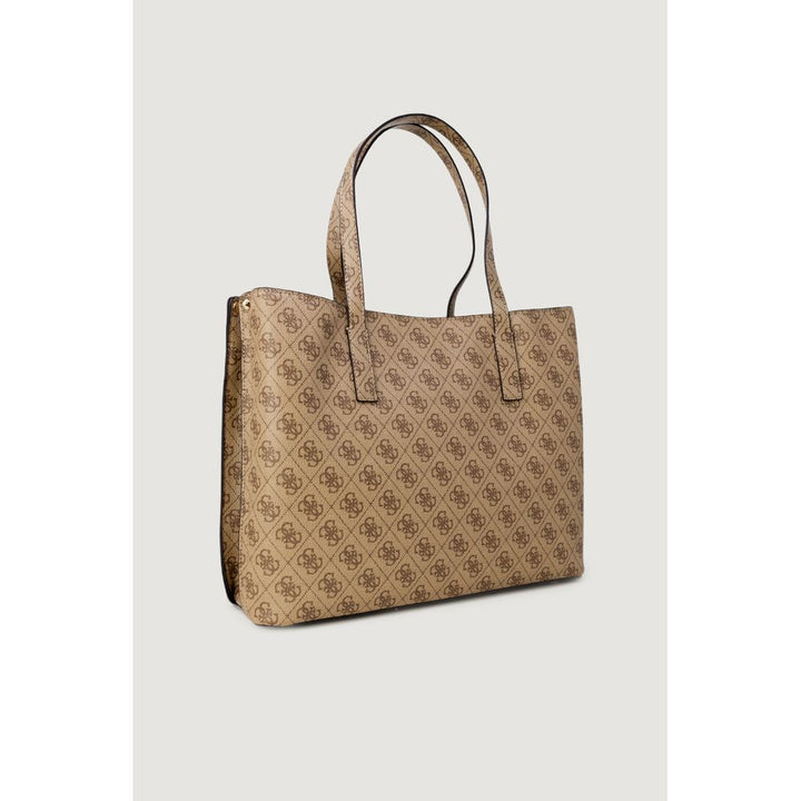 Beige Polyethylen Handtasche