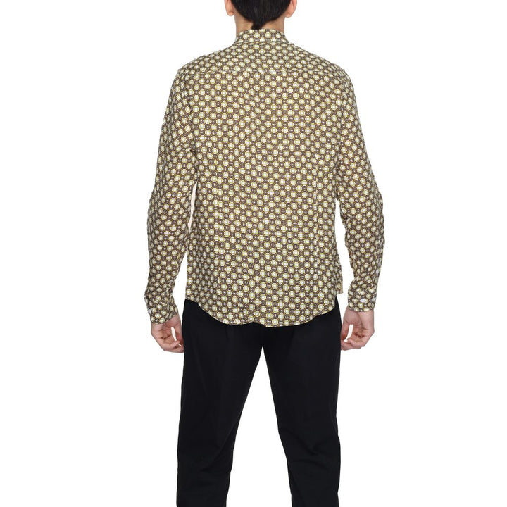 Beige linen shirt