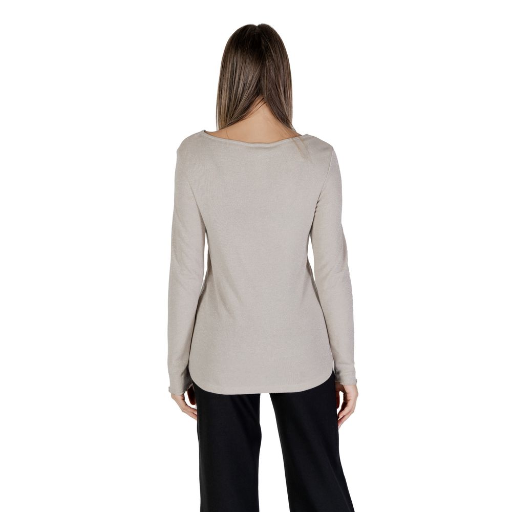 Beige viscose tops &amp; T-shirts