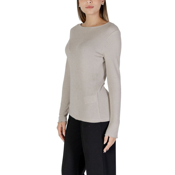 Beige viscose tops &amp; T-shirts