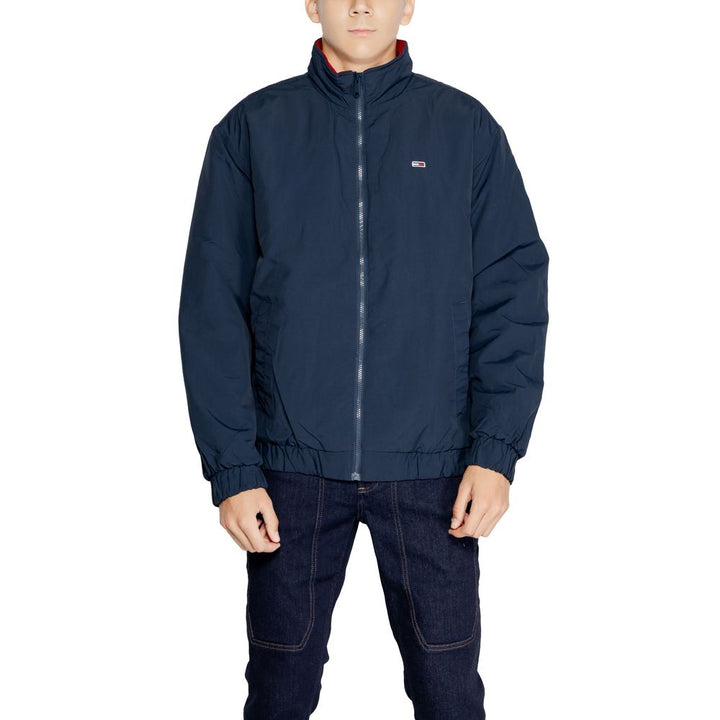 Tommy Hilfiger Jeans Blaue Polyamid-Jacke