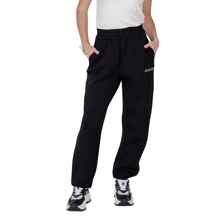 Schwarze Viskose Jeans & Hose