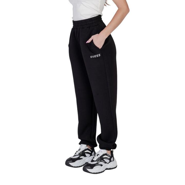 Schwarze Viskose Jeans & Hose