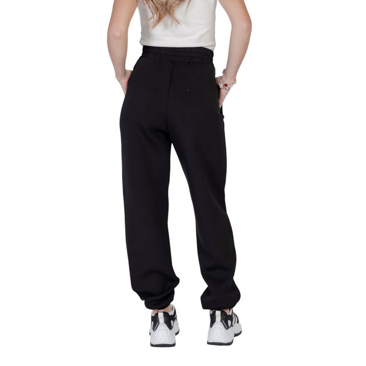 Schwarze Viskose Jeans & Hose