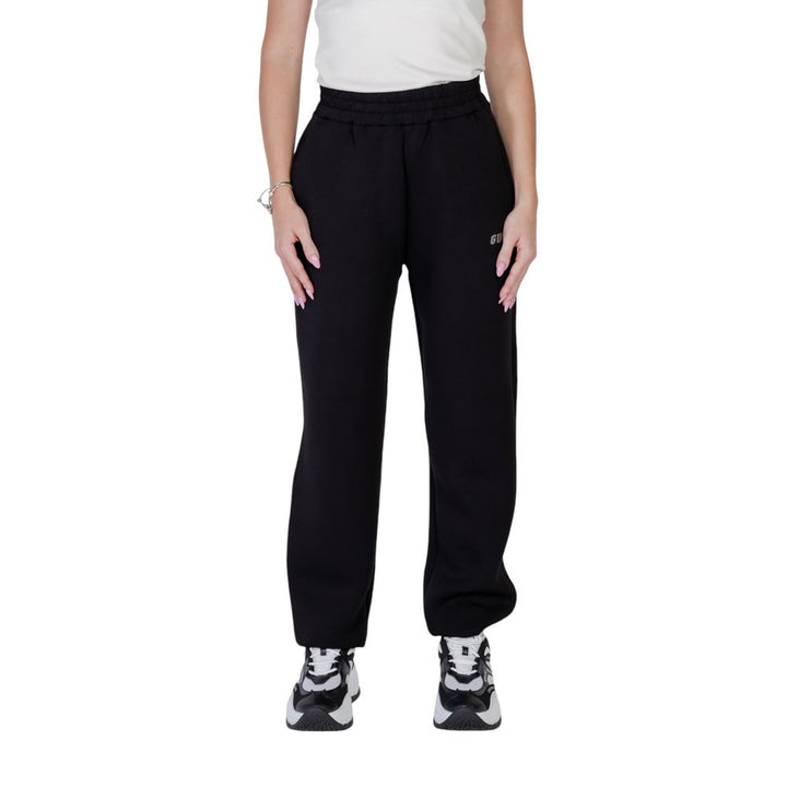Schwarze Viskose Jeans & Hose