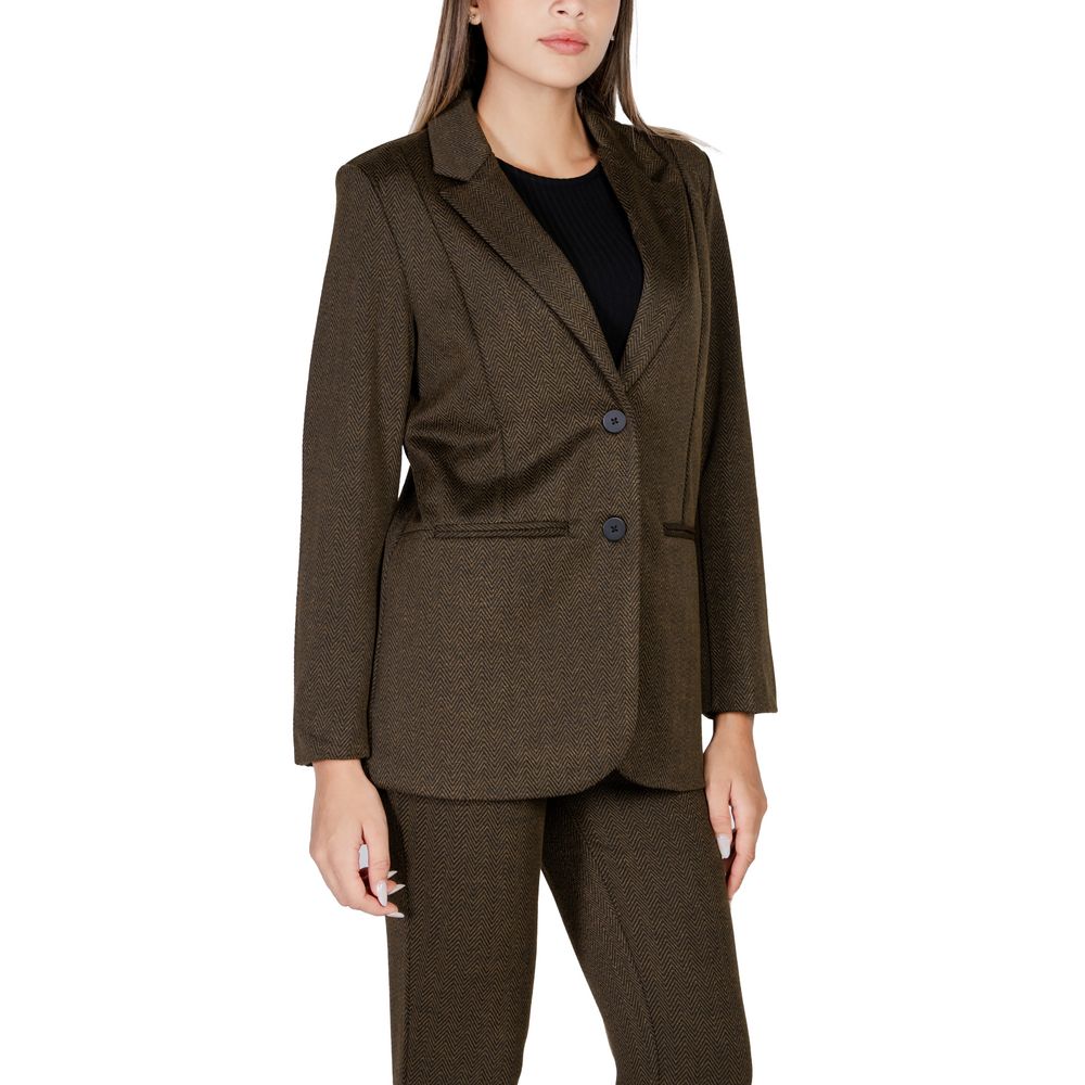 ICHI Grüne Polyester Anzüge & Blazer