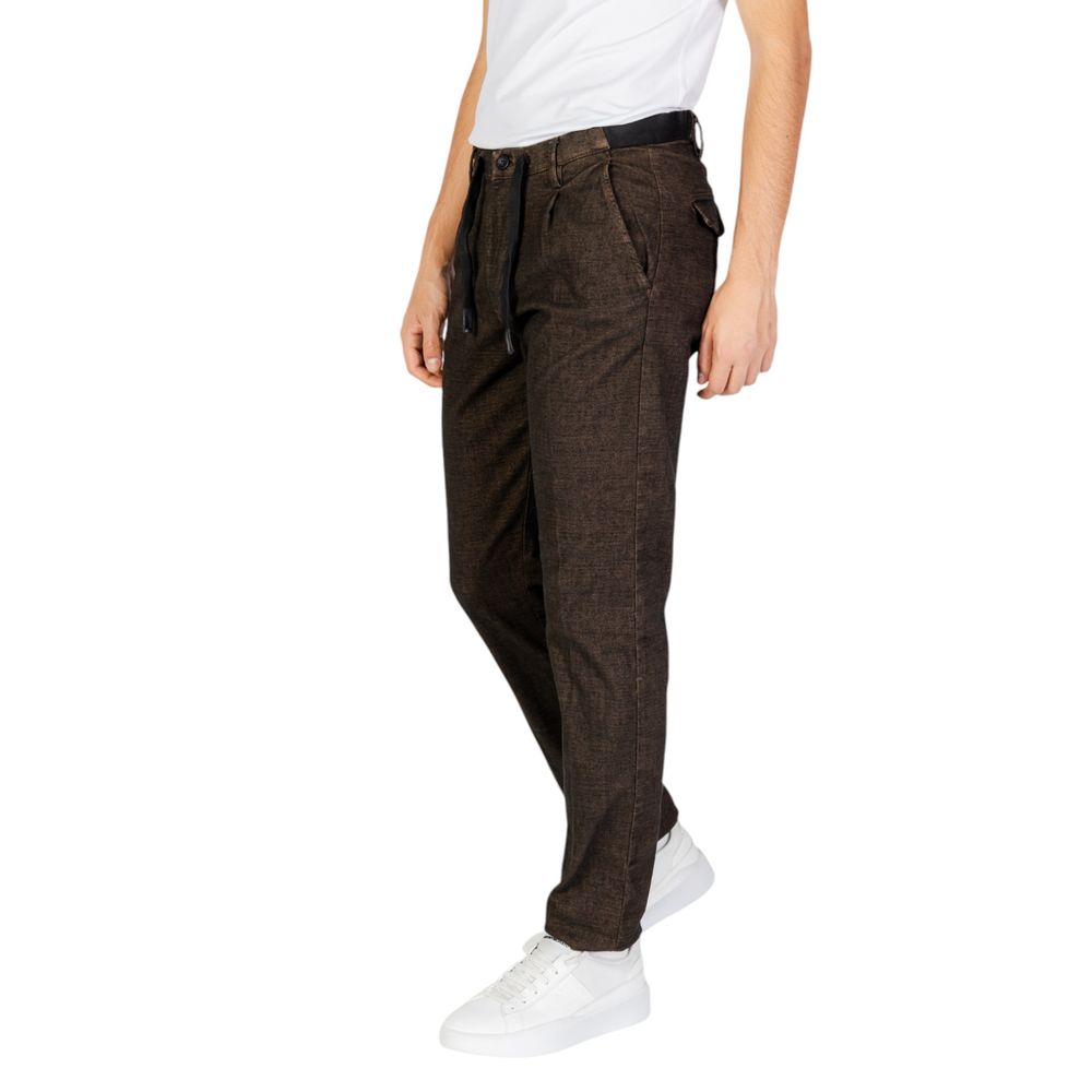 Braune Baumwollhose für die Freizeit