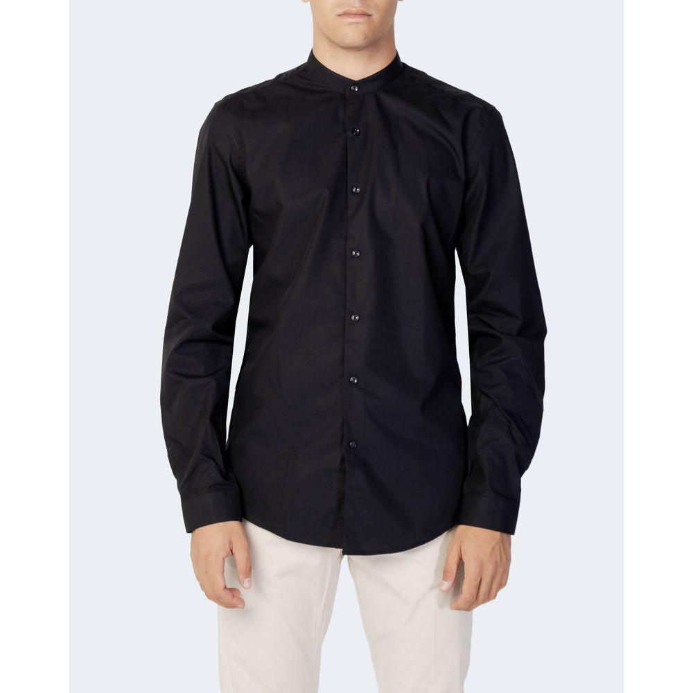 Black cotton shirt