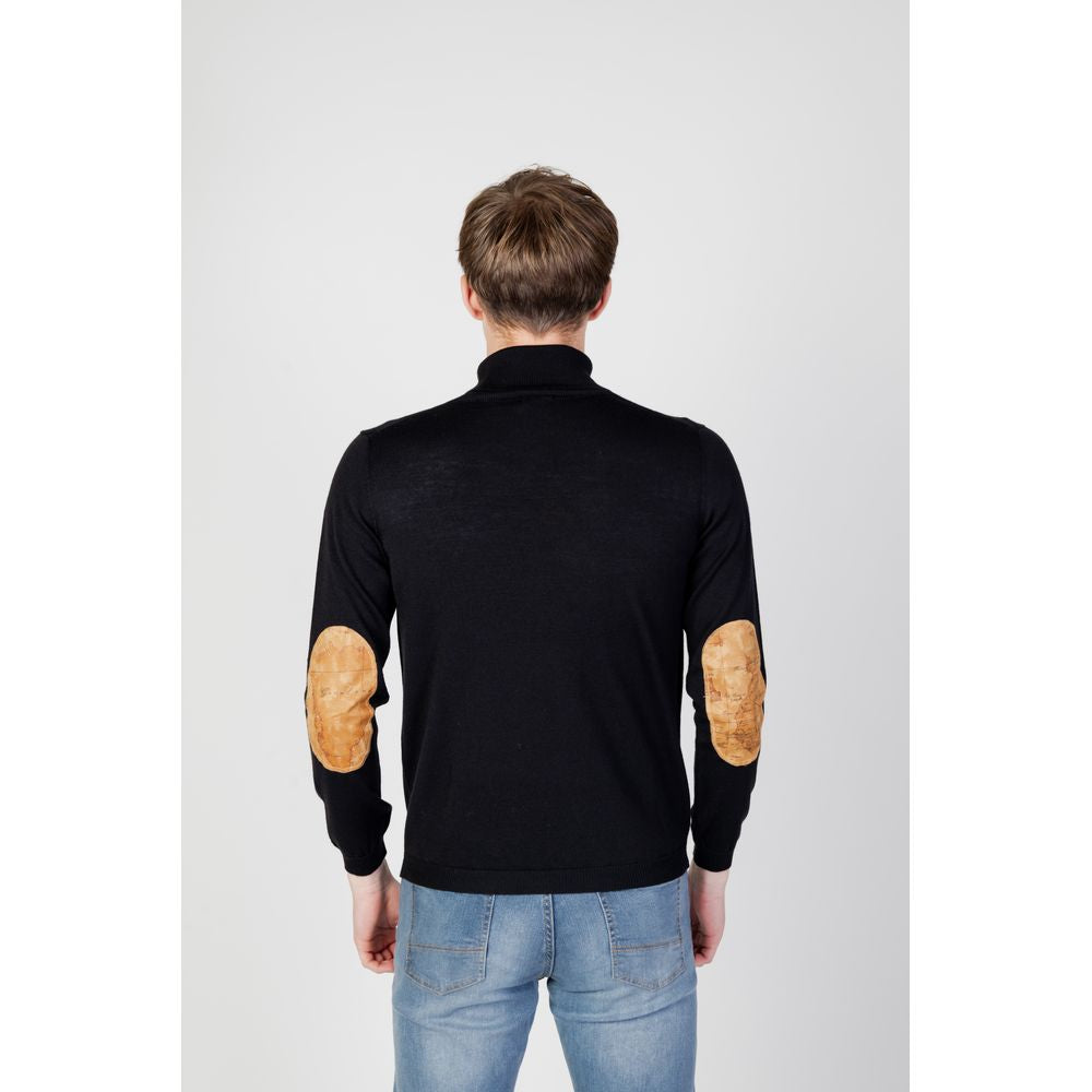 Black viscose sweater