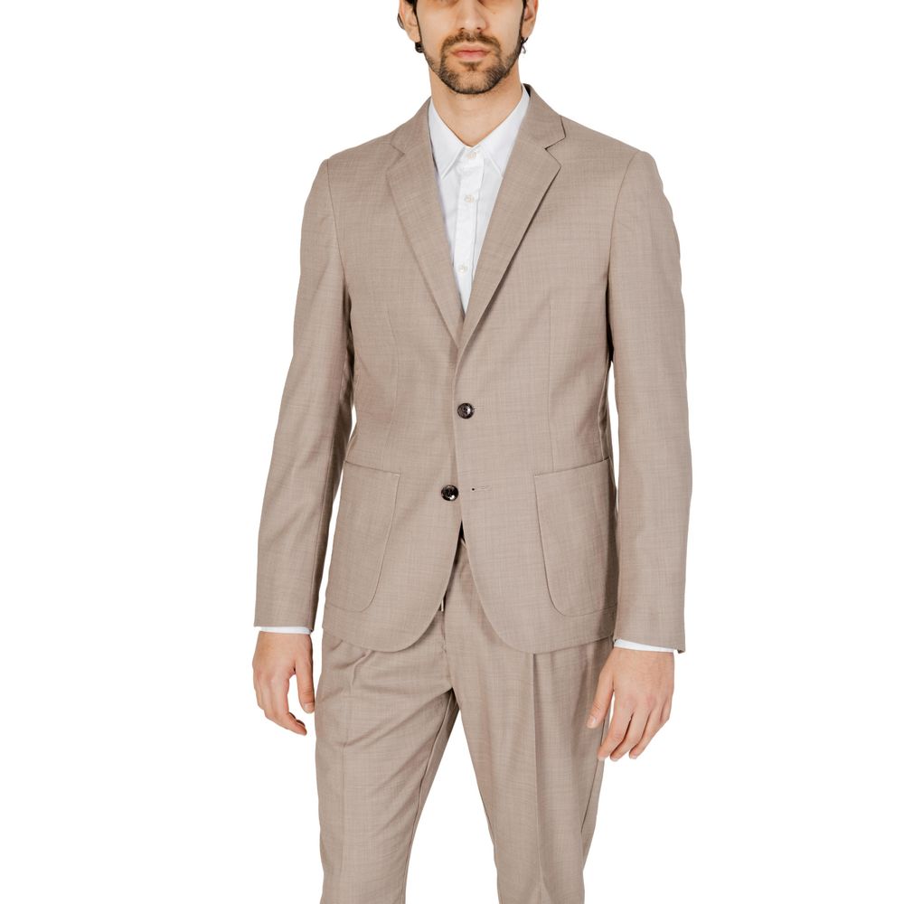 Antony Morato Beige Polyester Anzug