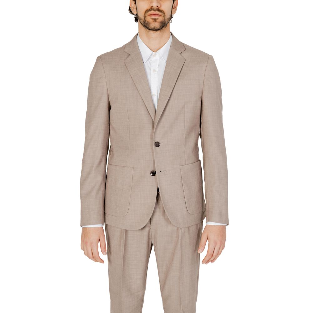 Antony Morato Beige Polyester Anzug