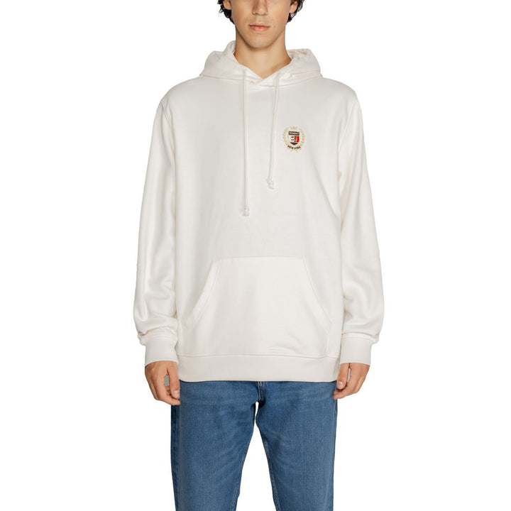 White cotton sweater