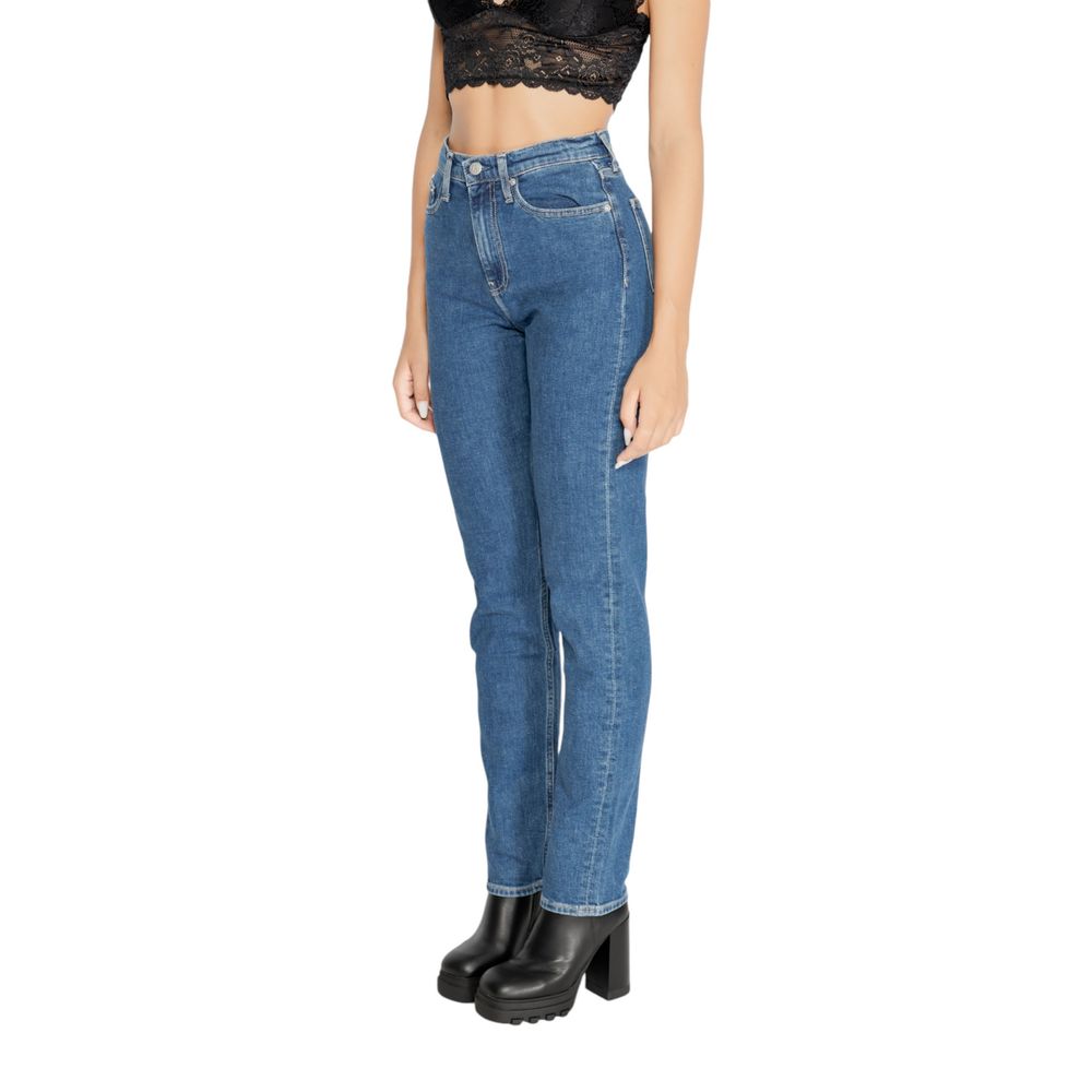 Calvin Klein Jeans Blaue Baumwolljeans & Hose