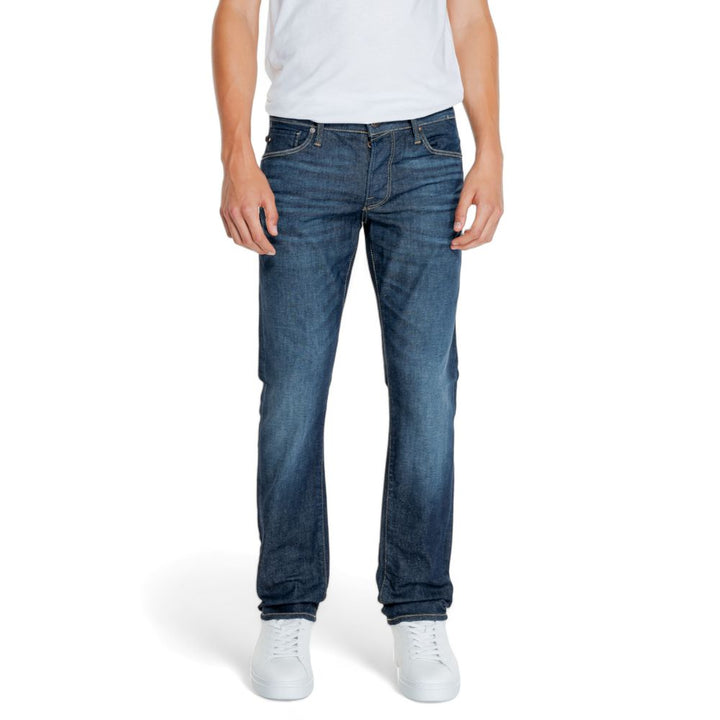 Blaue Baumwolljeans & Hose