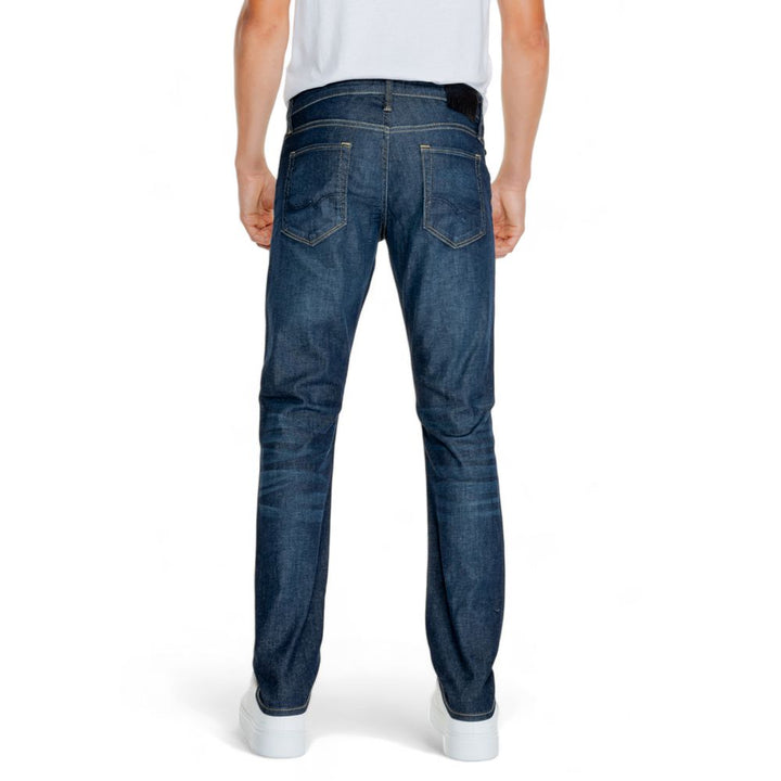 Blaue Baumwolljeans & Hose