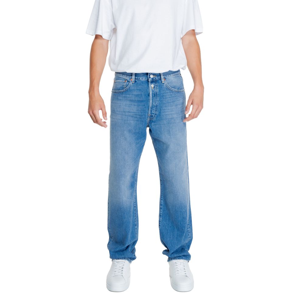 Blue cotton jeans &amp; trousers