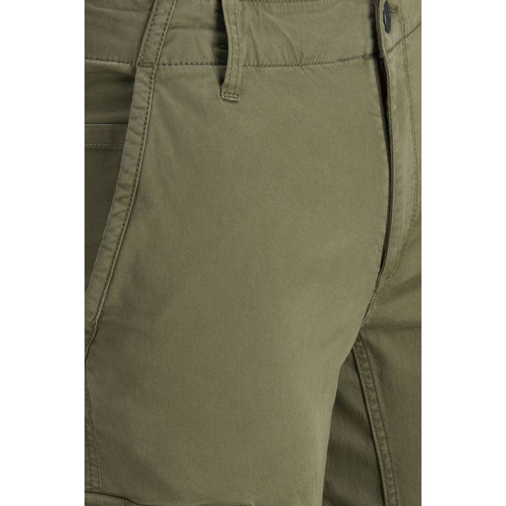 Jack Jones Grüne Baumwolljeans & Hose