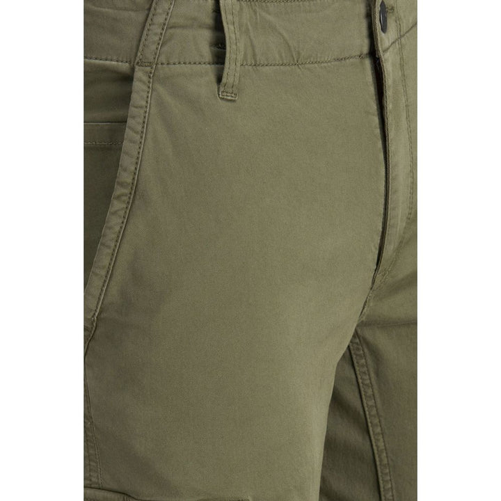 Jack Jones Grüne Baumwolljeans & Hose