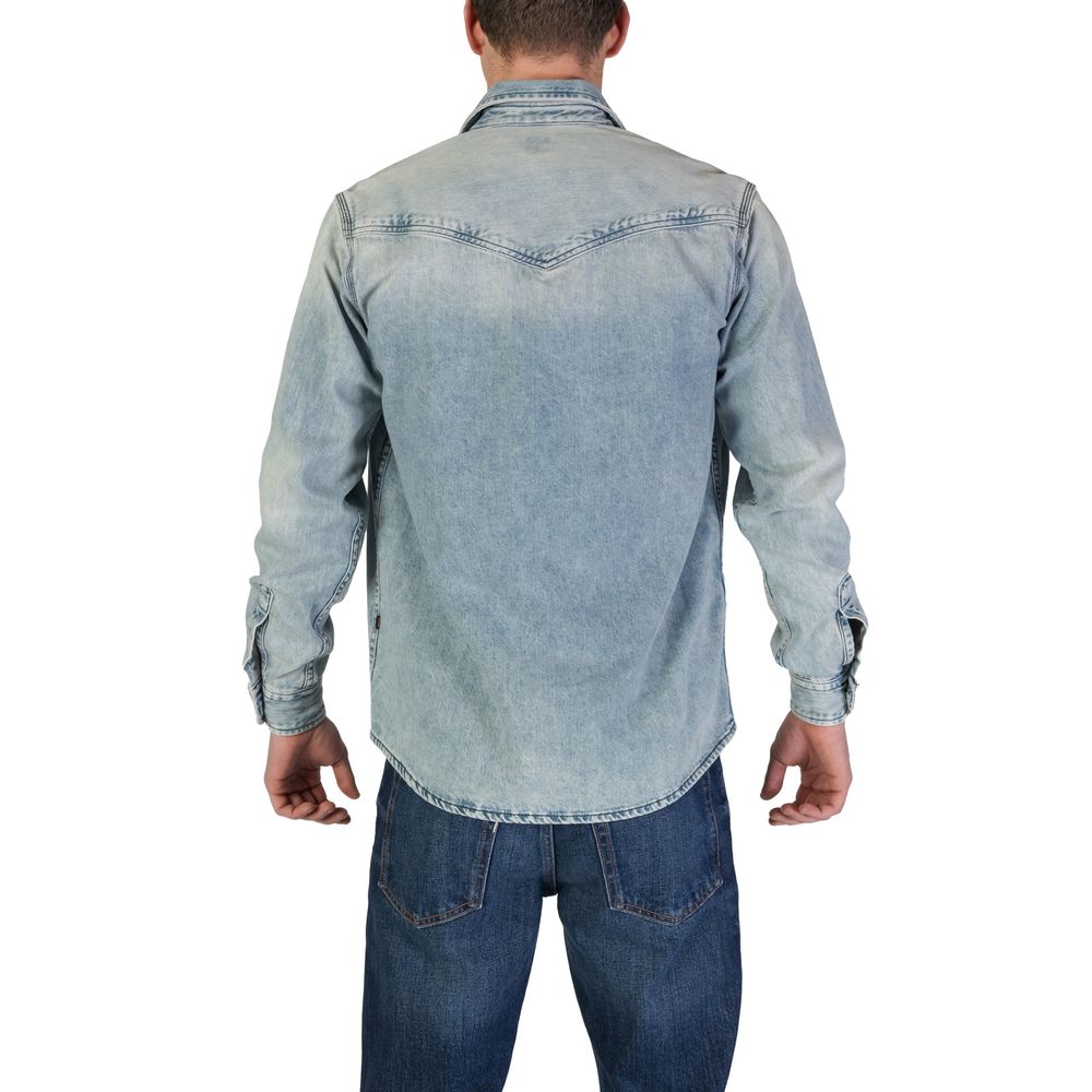 Light blue cotton shirt