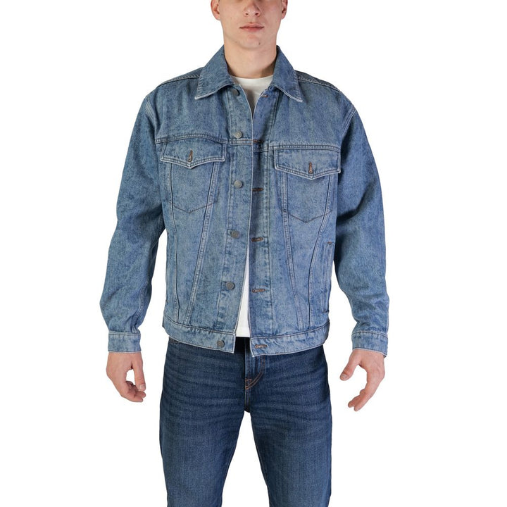 Light blue cotton jacket